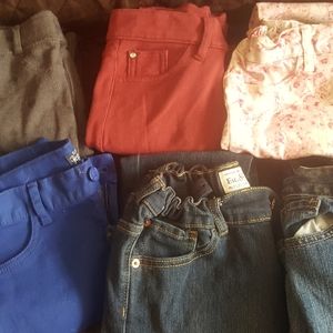 Assorted lot of girls jeggings and jeans